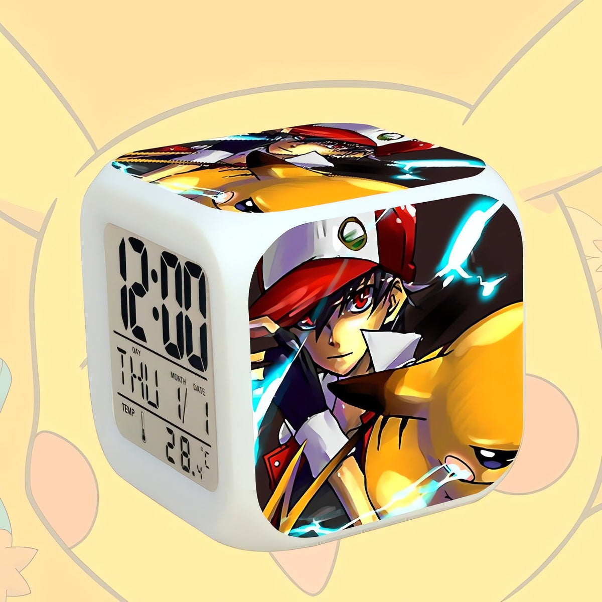 Pokémon GO LED alarm clock cube – Pokémon 2