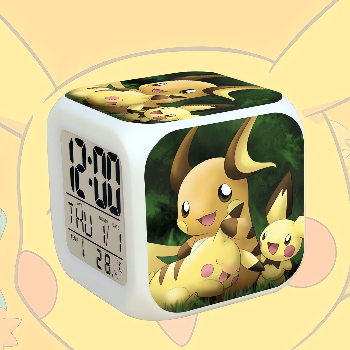 Pokémon GO LED alarm clock cube – Pokémon 21