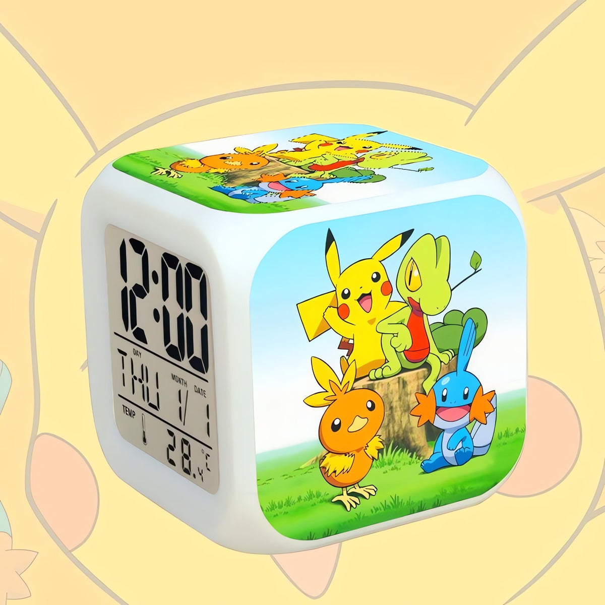 Pokémon GO LED alarm clock cube – Pokémon 23