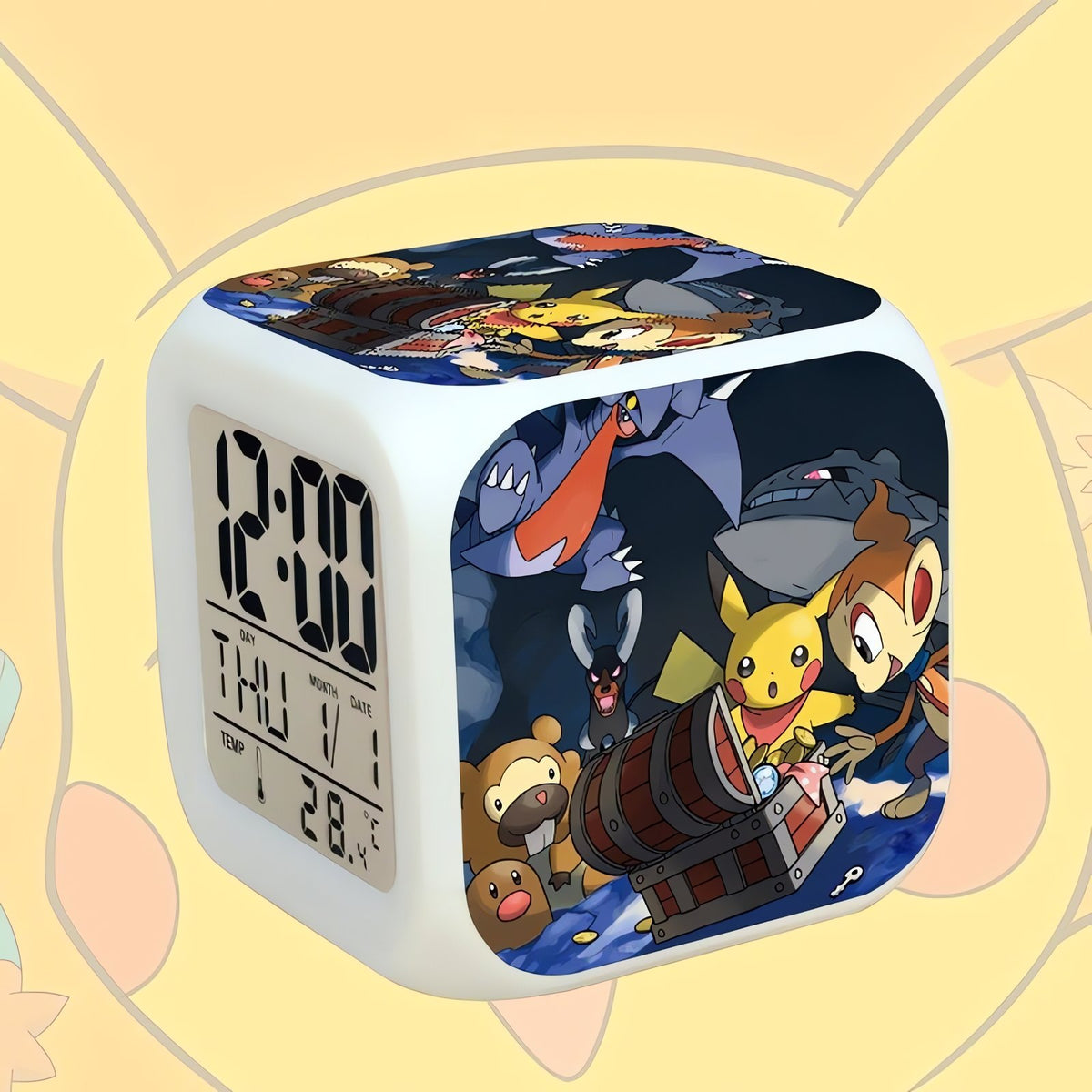 Pokémon GO LED alarm clock cube – Pokémon 27