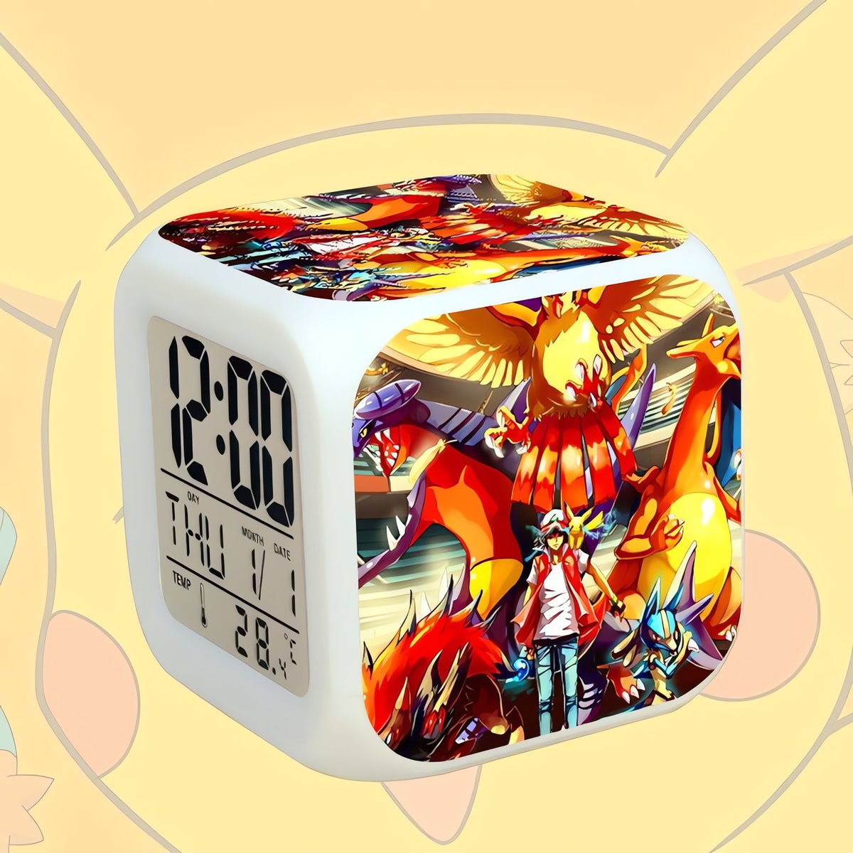 Pokémon GO LED alarm clock cube – Pokémon 3