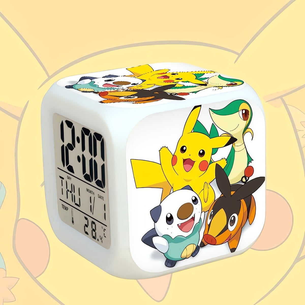 Pokémon GO LED alarm clock cube – Pokémon 30