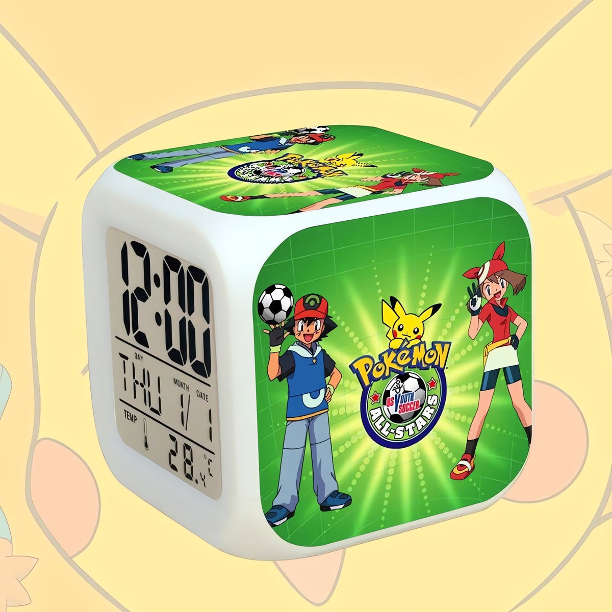 Pokémon GO LED alarm clock cube – Pokémon 32