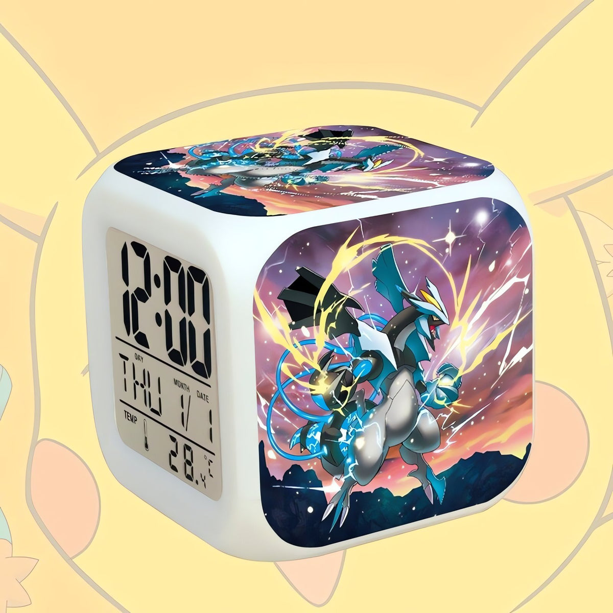 Pokémon GO LED alarm clock cube – Pokémon 4