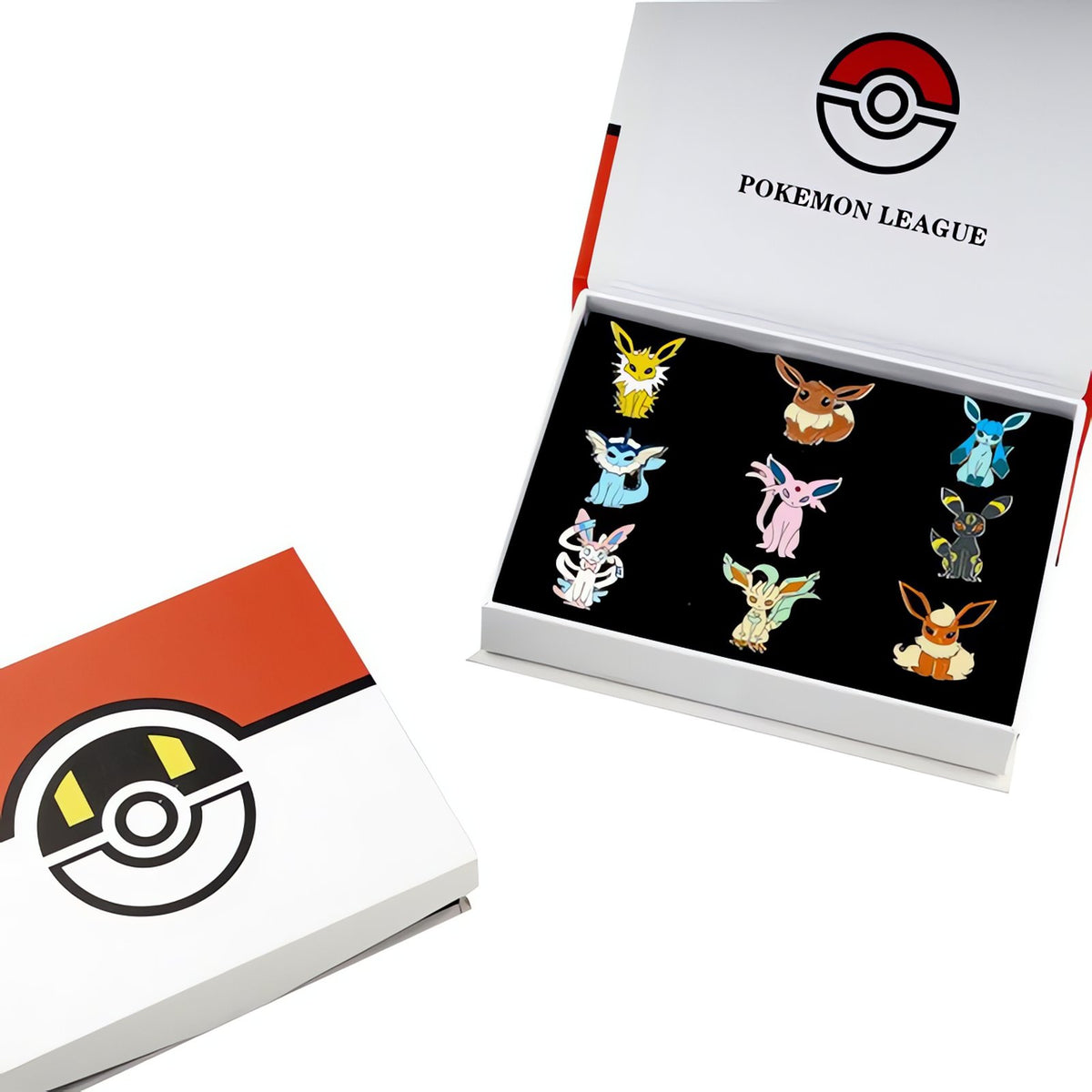 Pokémon gym badge collection in a box – Eevee Evolutions A