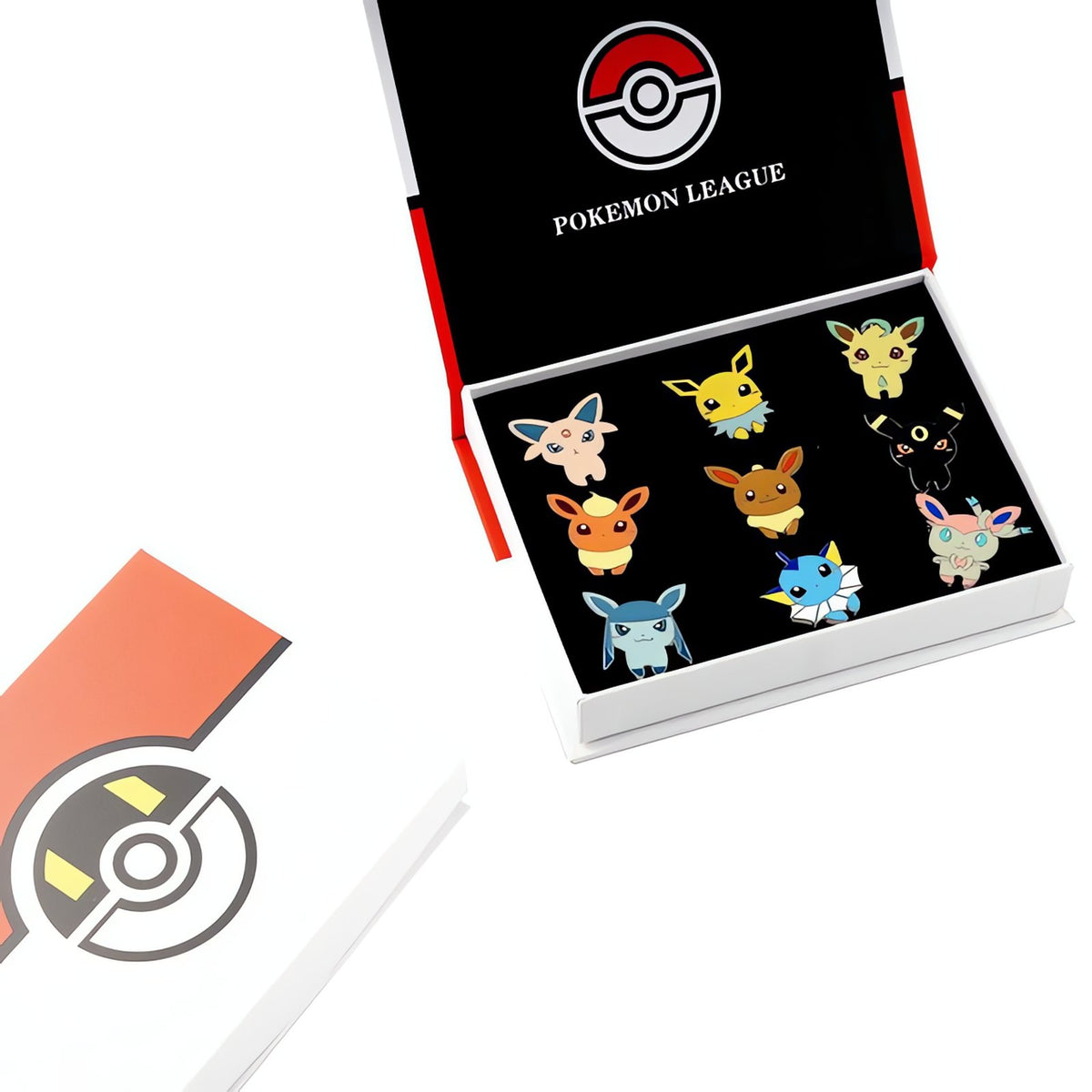 Pokémon gym badge collection in a box – Eevee Evolutions B