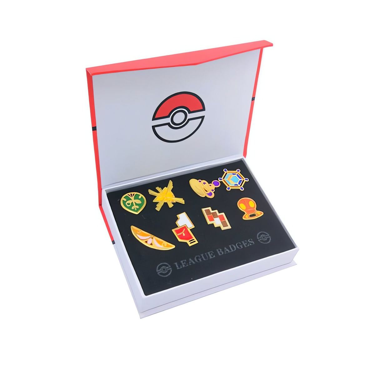 Pokémon gym badge collection in a box – Kalos Box