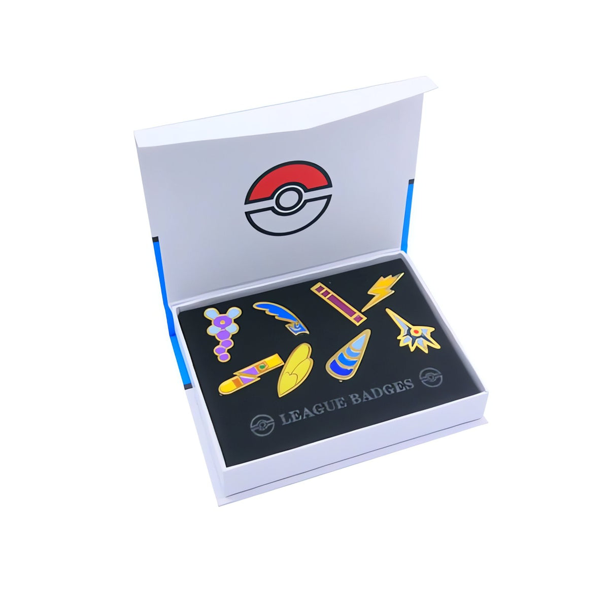 Pokémon gym badge collection in a box – Unova Box