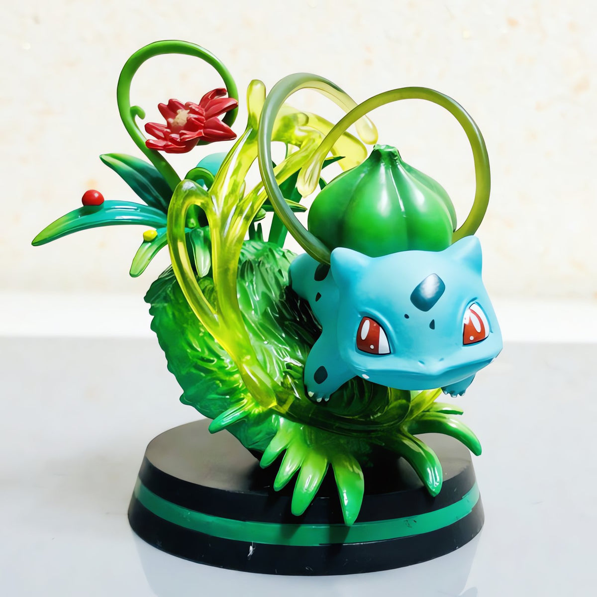 Pokémon habitat figures, Bulbasaur on grass – photo 32
