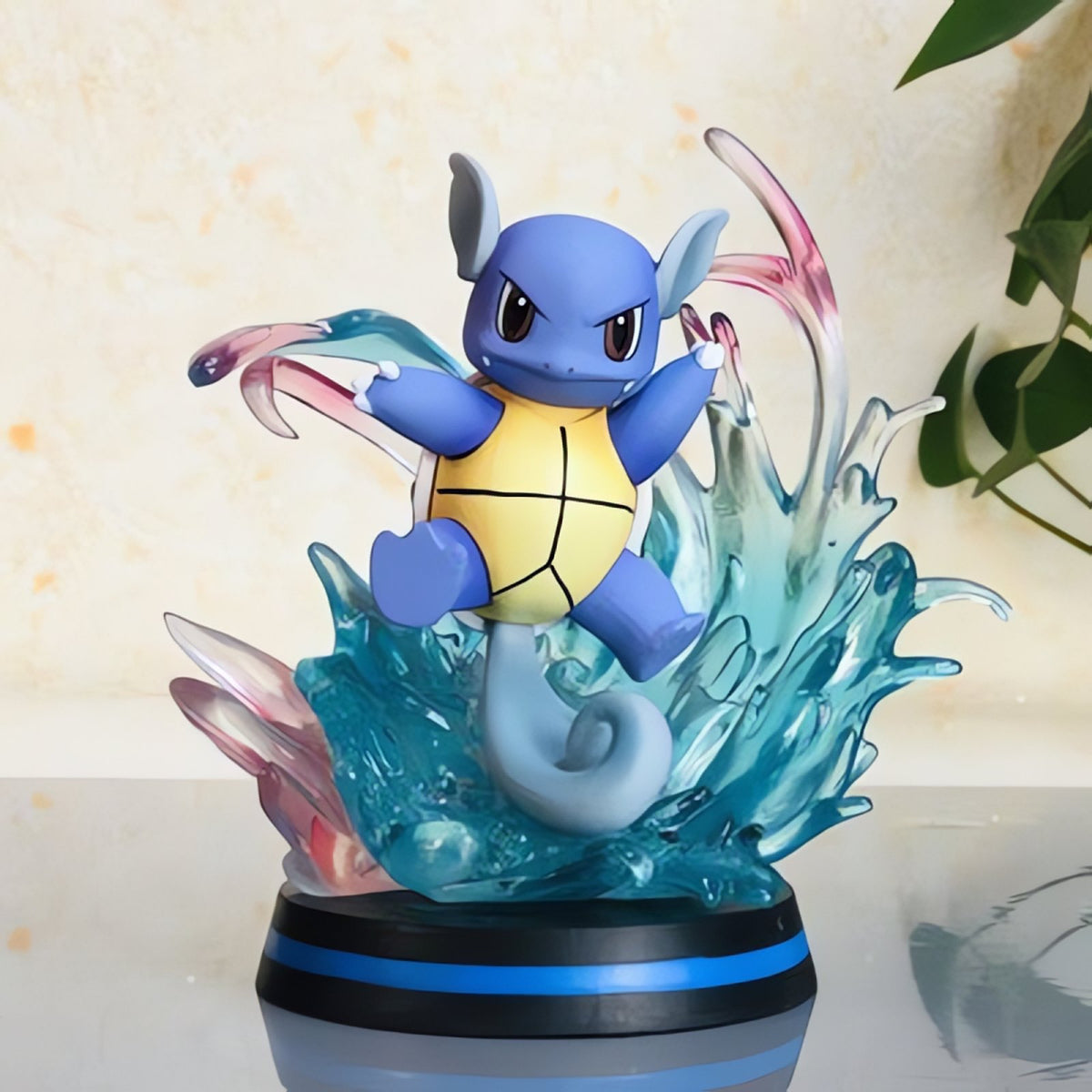 Pokémon habitat figures, Bulbasaur on grass – Wartortle