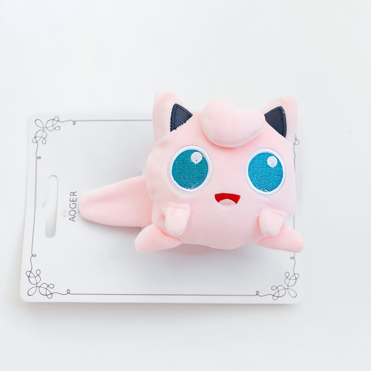 Pokémon hair clips with Pikachu and Snorlax – Jigglypuff