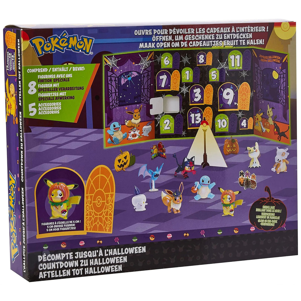 Pokémon Halloween advent calendar with 13 gifts – photo 3