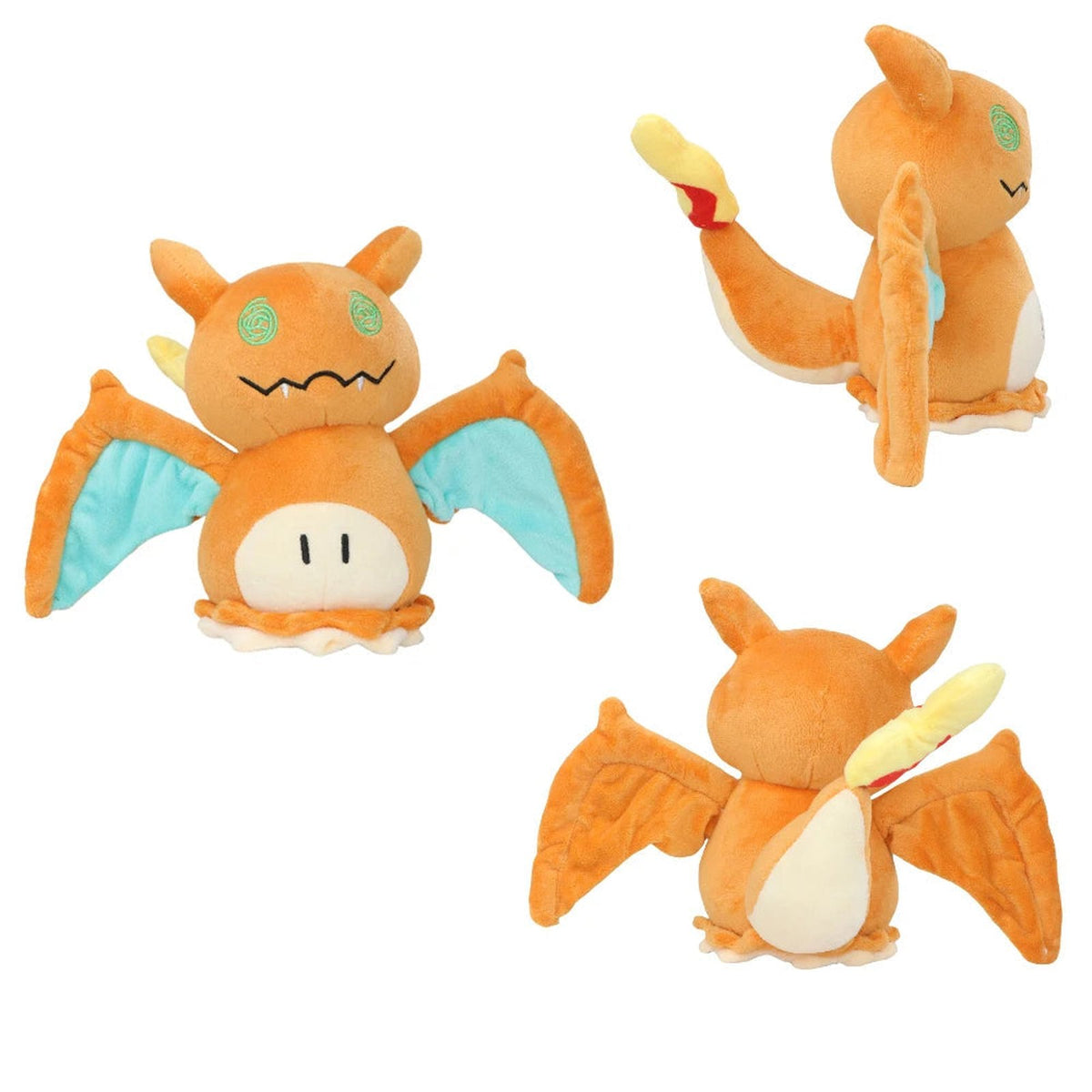 Halloween-style Charizard, Snorlax and Mewtwo plush toys – Charizard