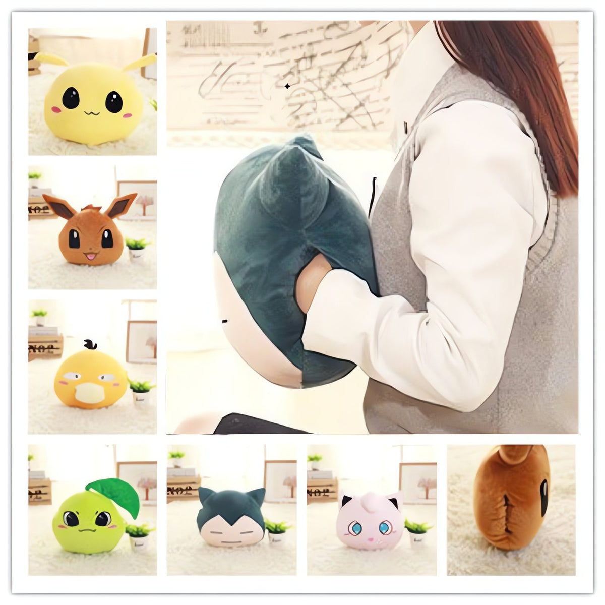 Fluffy Pokémon hand warmer gloves