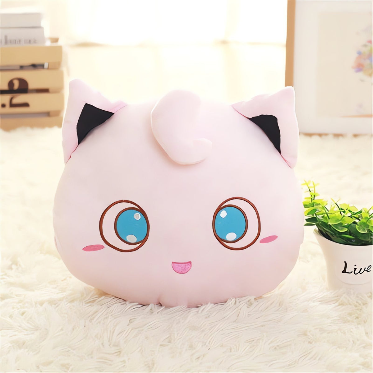 Fluffy Pokémon hand warmer gloves – Jigglypuff