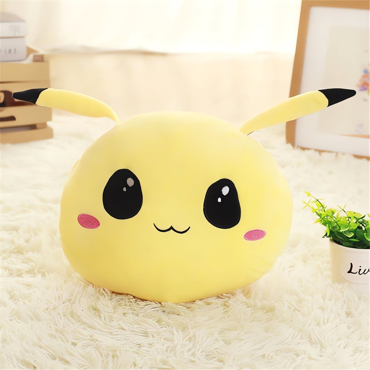 Fluffy Pokémon hand warmer gloves – Pikachu