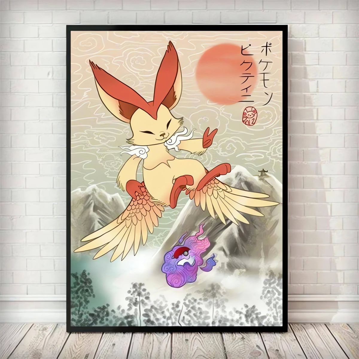 Pokémon wall poster in Japanese style – photo 3