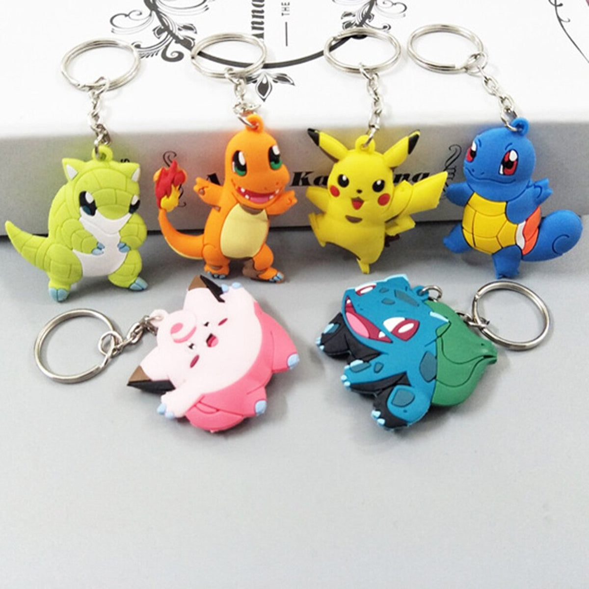 Pokémon keyring in a choice of character designs – photo 12
