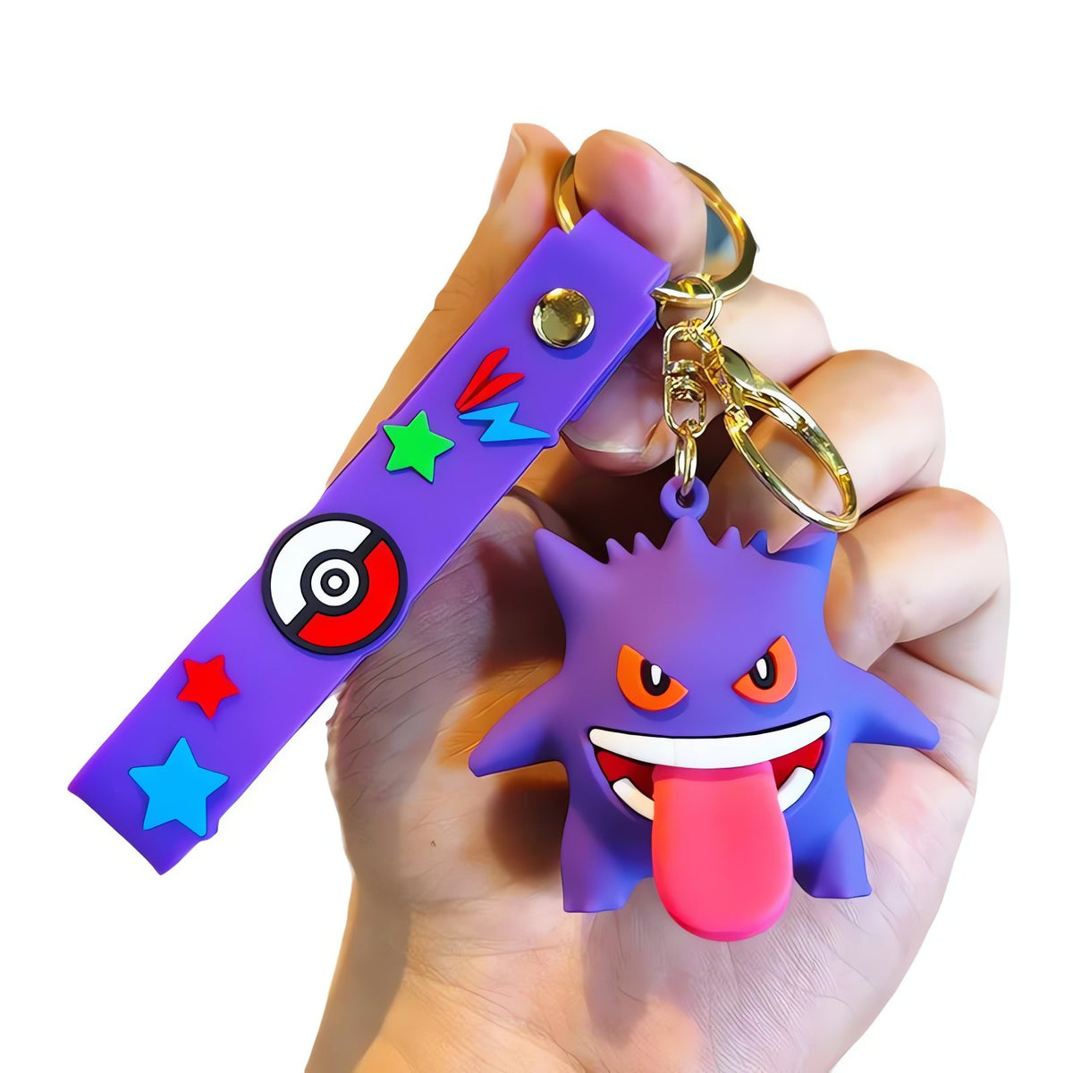Pokémon keyrings with Pikachu and Charmander