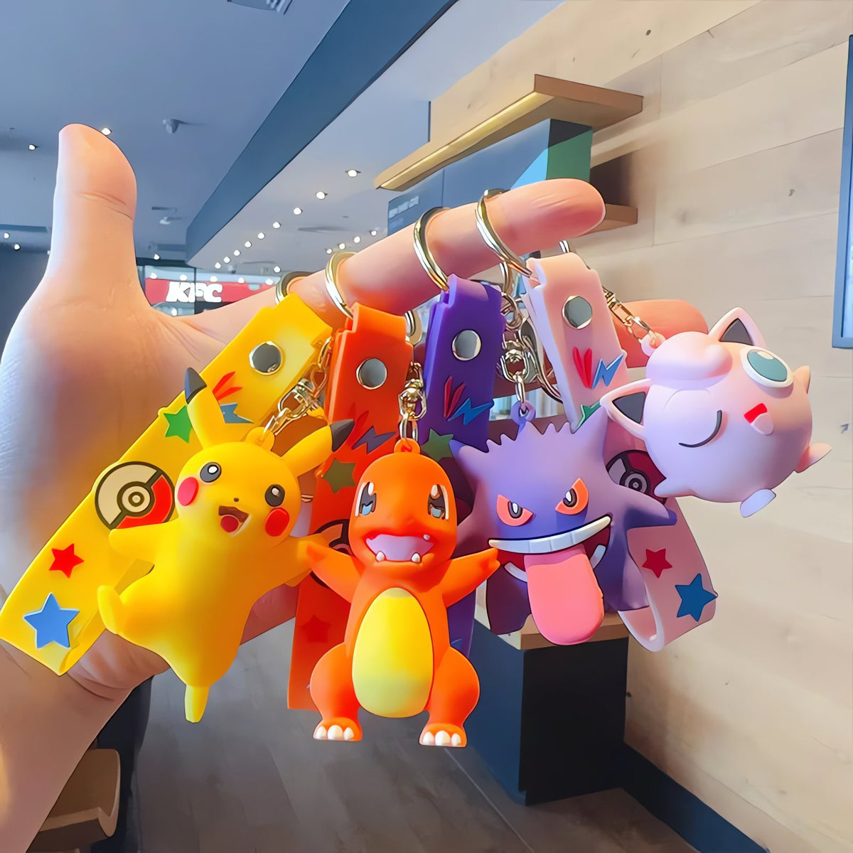 Pokémon keyrings with Pikachu and Charmander – photo 5