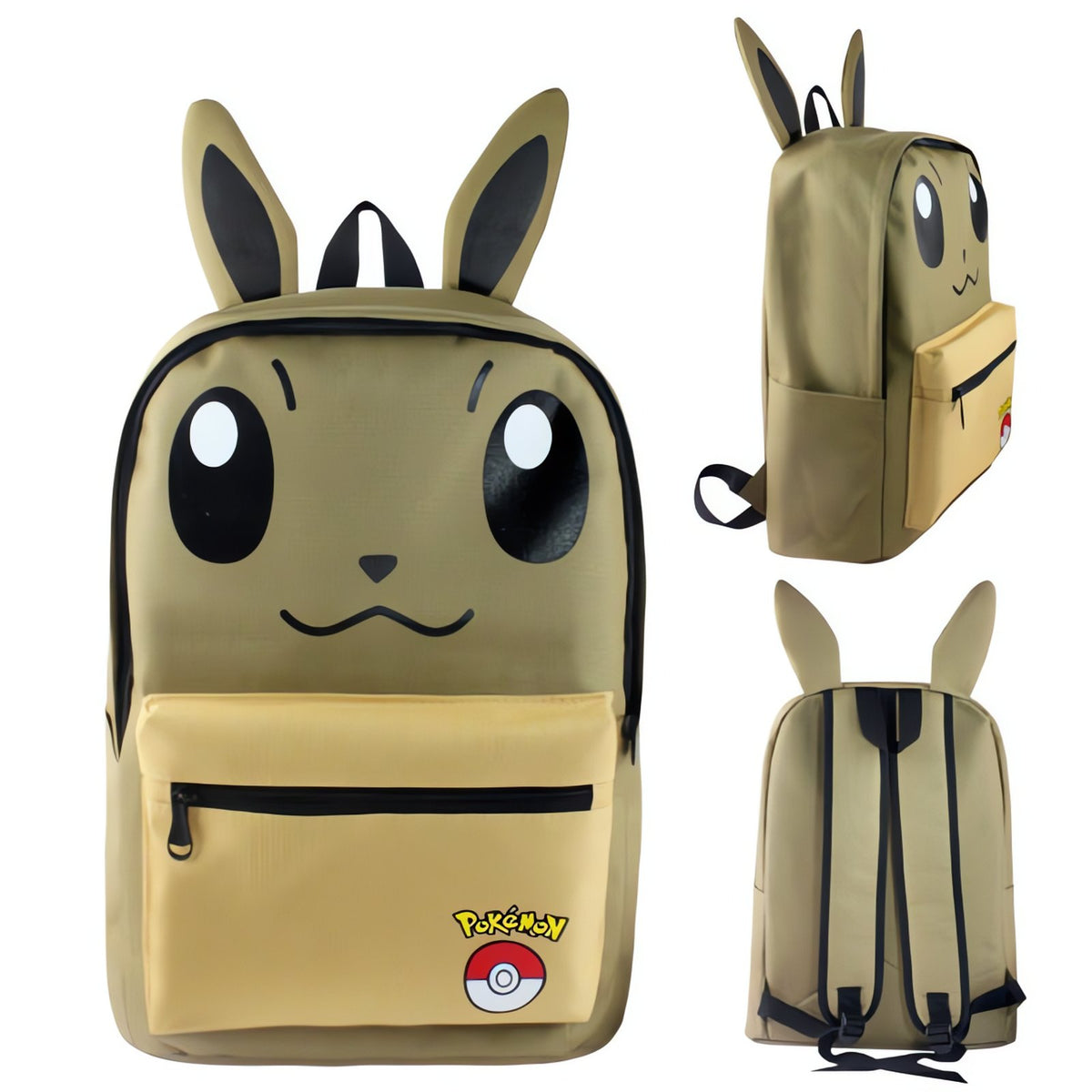 Pokémon kids' backpack with ears – Eevee