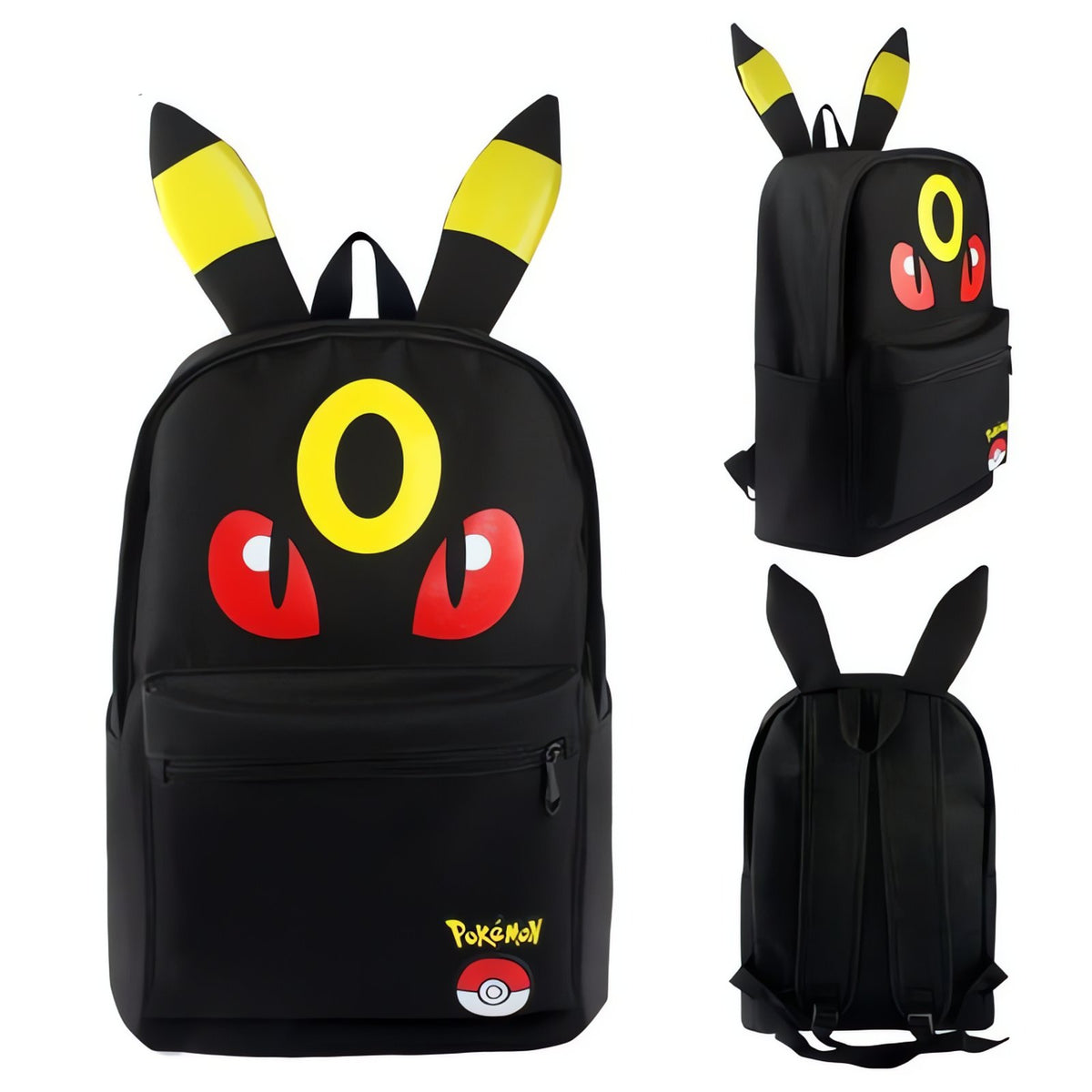 Pokémon kids' backpack with ears – Umbreon