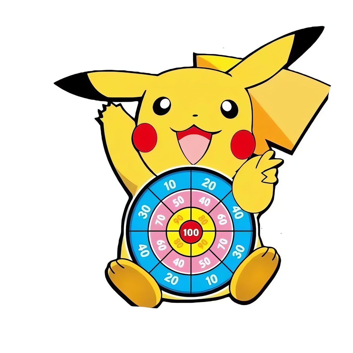 Pokémon kids' dart game with soft dartboard – photo 5