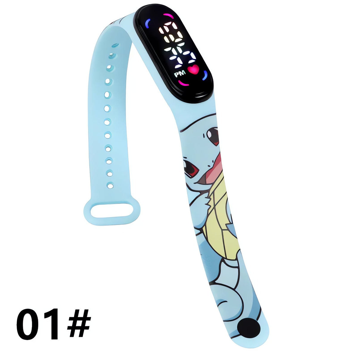 Pokémon kids' digital LED watch with Pikachu strap – 17
