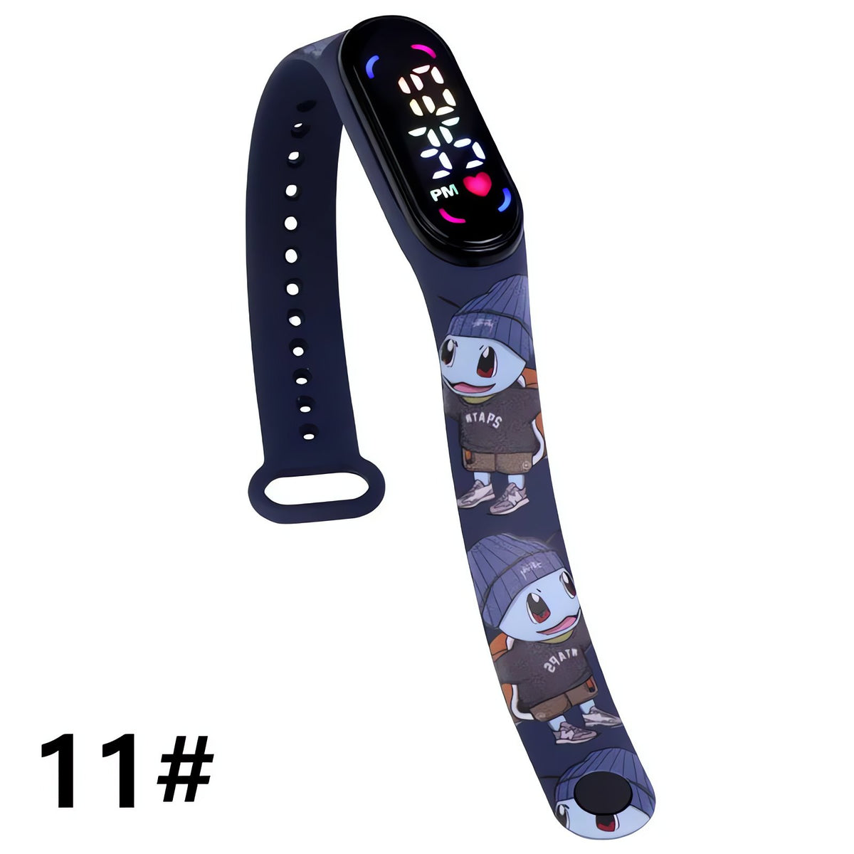 Pokémon kids' digital LED watch with Pikachu strap – 20