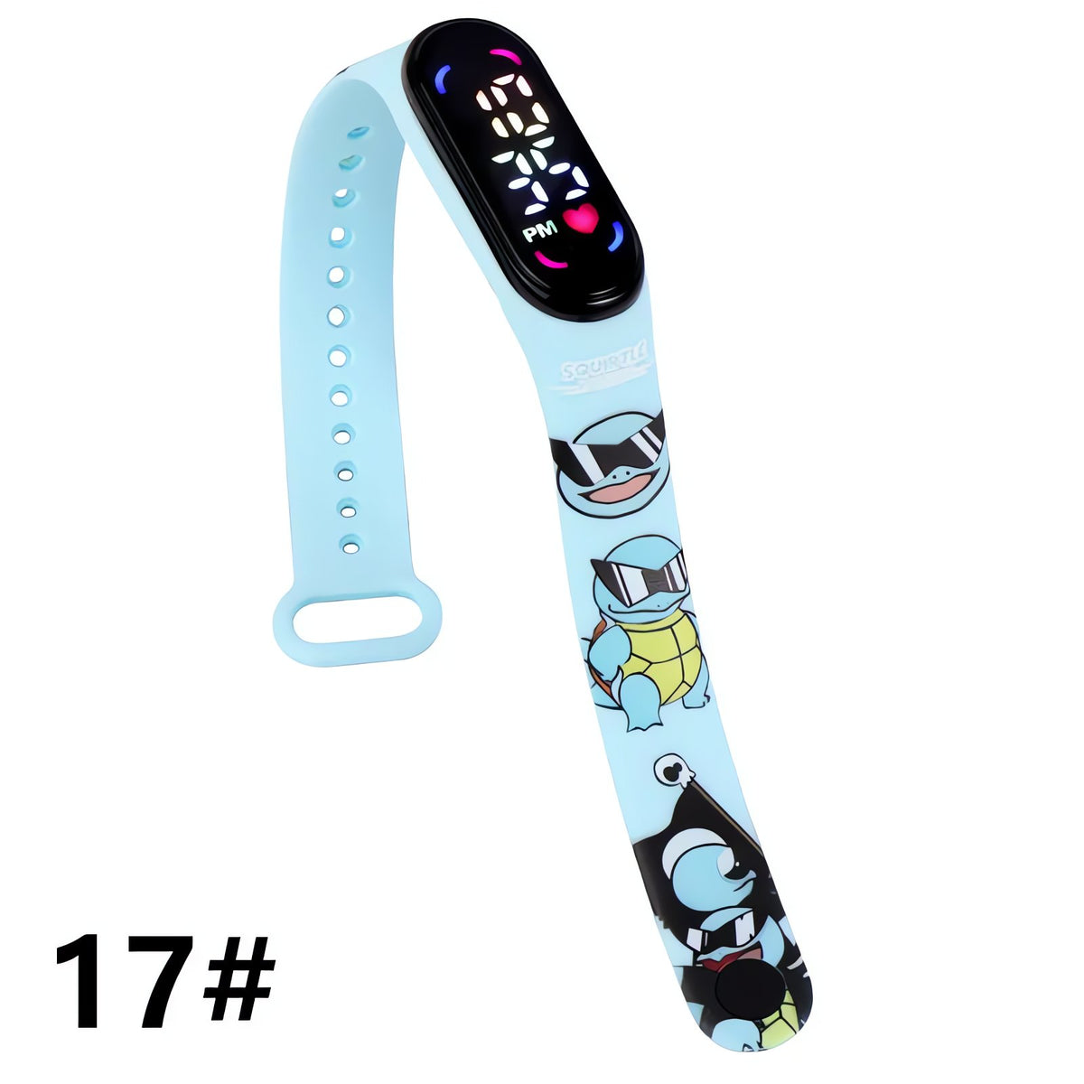 Pokémon kids' digital LED watch with Pikachu strap – 21
