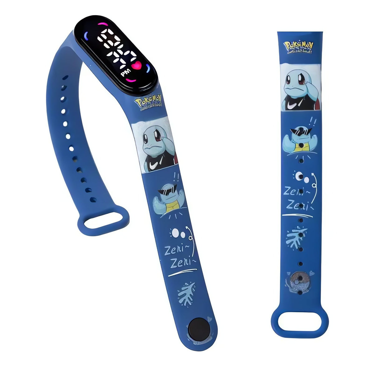 Pokémon kids' digital LED watch with Pikachu strap – 22