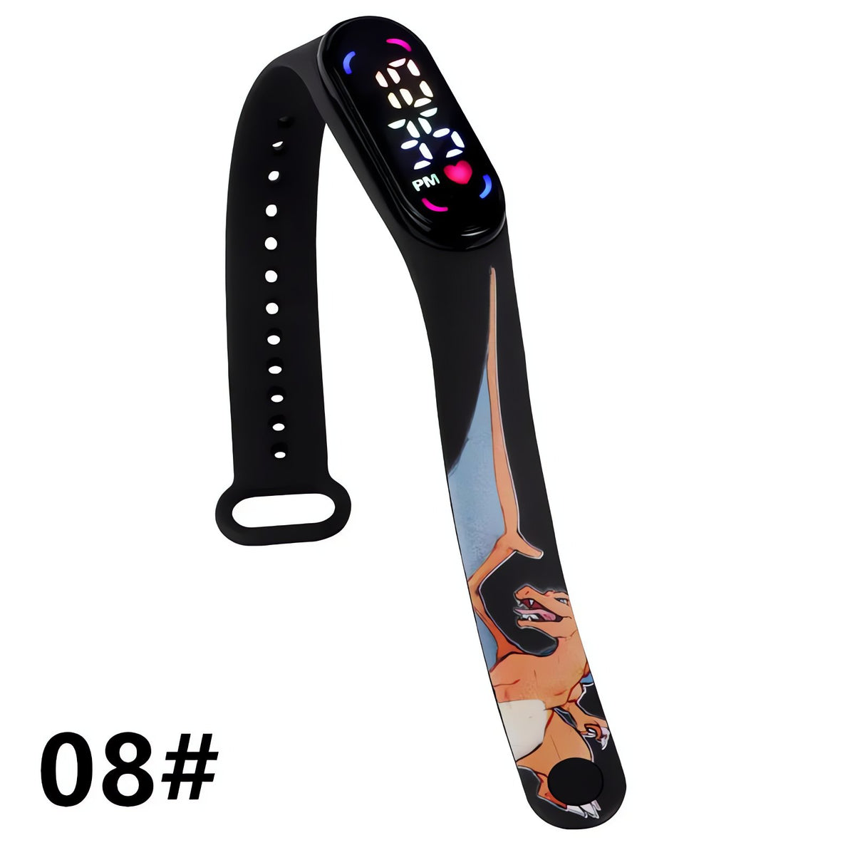 Pokémon kids' digital LED watch with Pikachu strap – 23