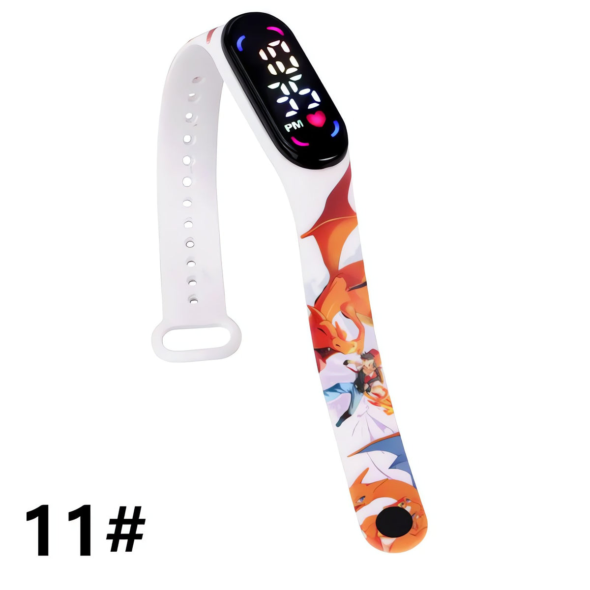 Pokémon kids' digital LED watch with Pikachu strap – 26