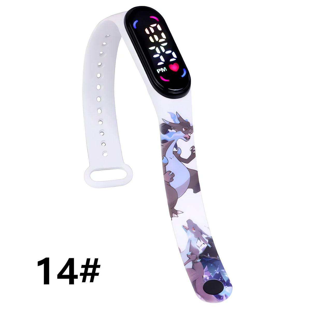 Pokémon kids' digital LED watch with Pikachu strap – 27