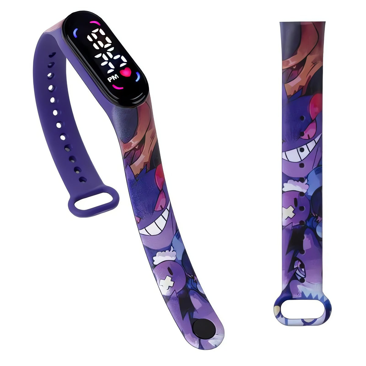 Pokémon kids' digital LED watch with Pikachu strap – 39