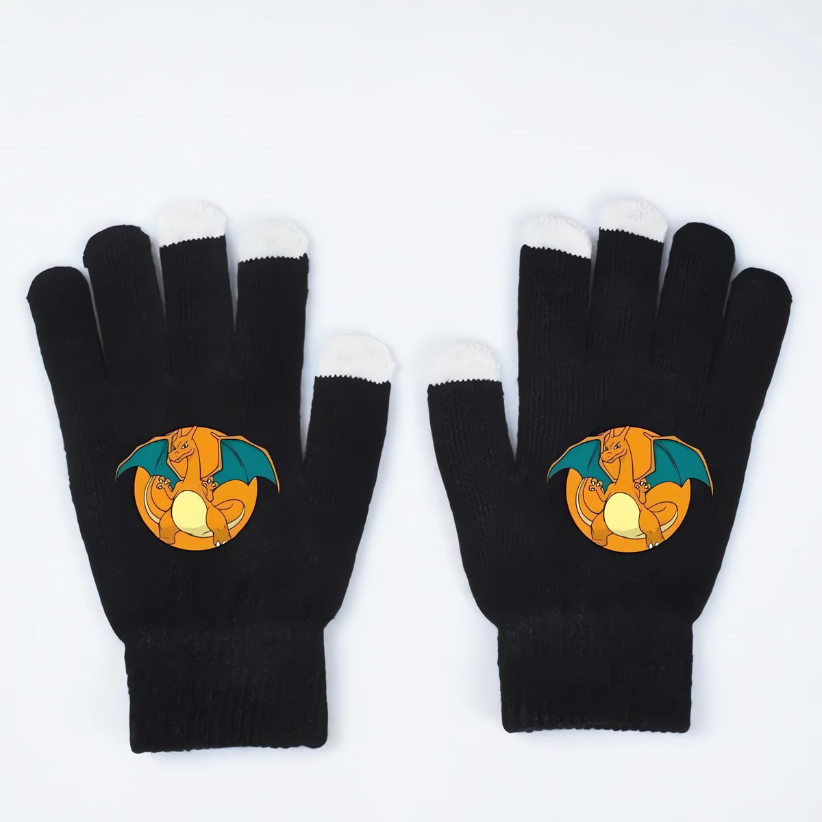 Kids' Pokémon gloves with Pikachu, Charizard and Jigglypuff designs – Charizard