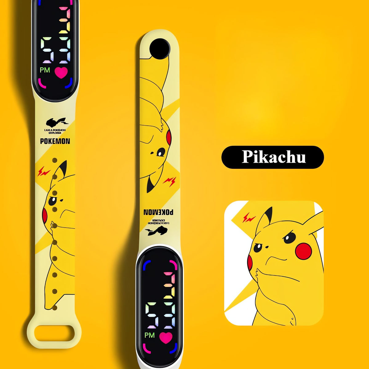 Pokémon kids' LED watch – Pikachu