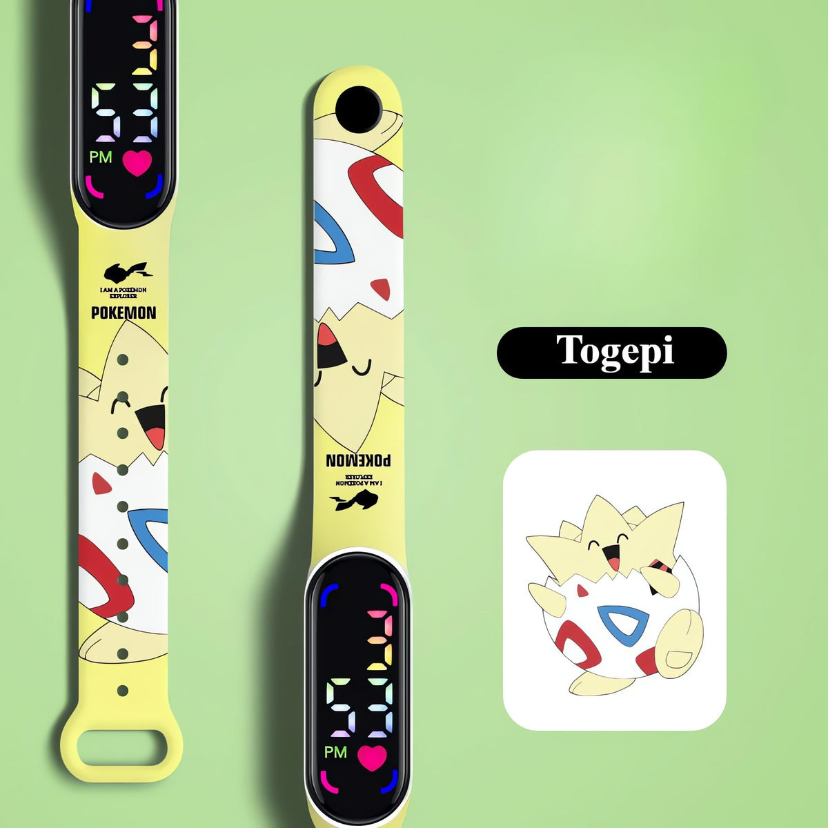 Pokémon kids' LED watch – Togepi