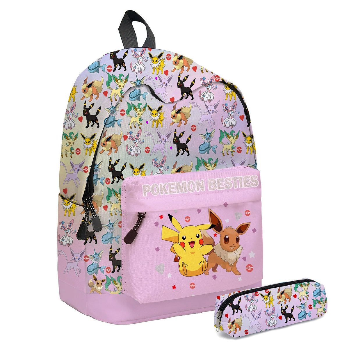Pokémon kids' school backpack and pencil case set – photo 10