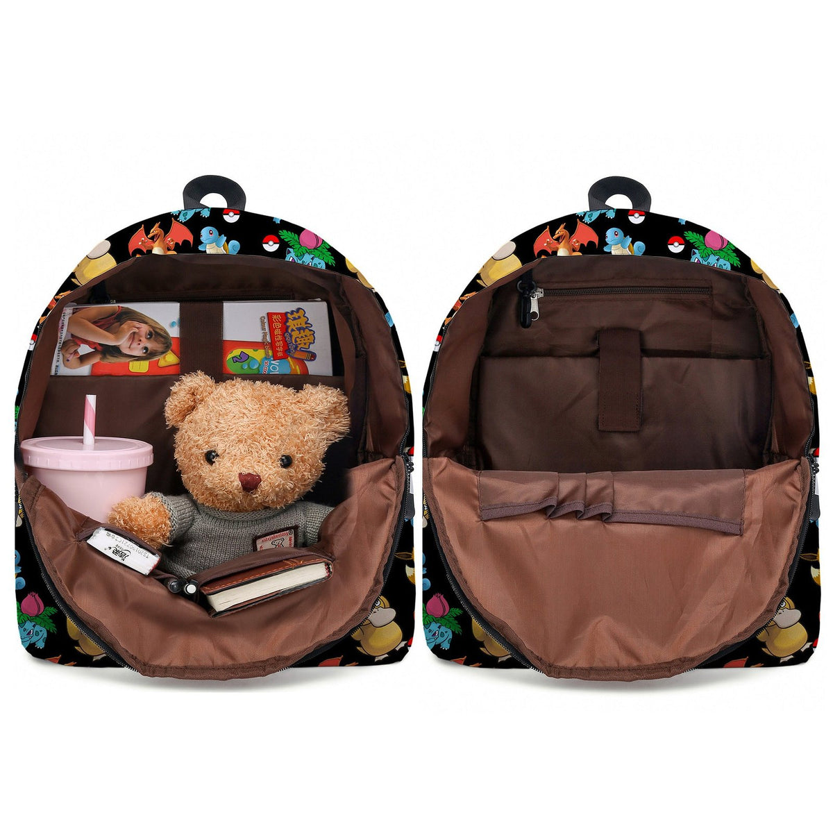 Pokémon kids' school backpack and pencil case set – photo 24