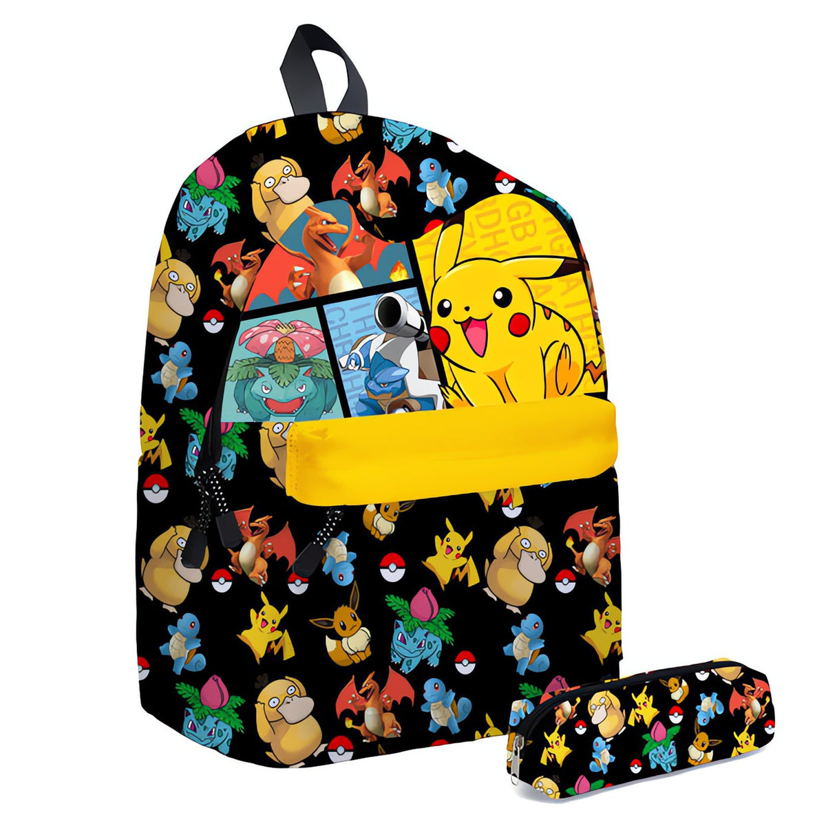 Pokémon kids' school backpack and pencil case set – photo 26