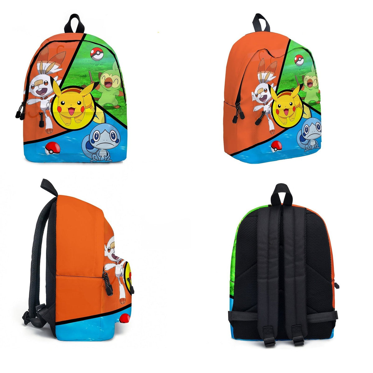 Pokémon kids' school backpack and pencil case set – photo 3