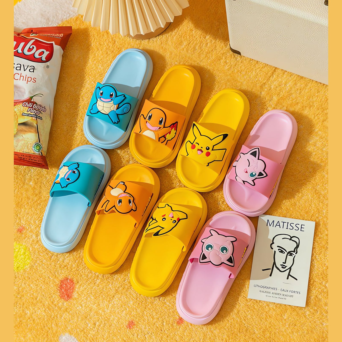 Pokémon kids' slippers with Pikachu on top – photo 5