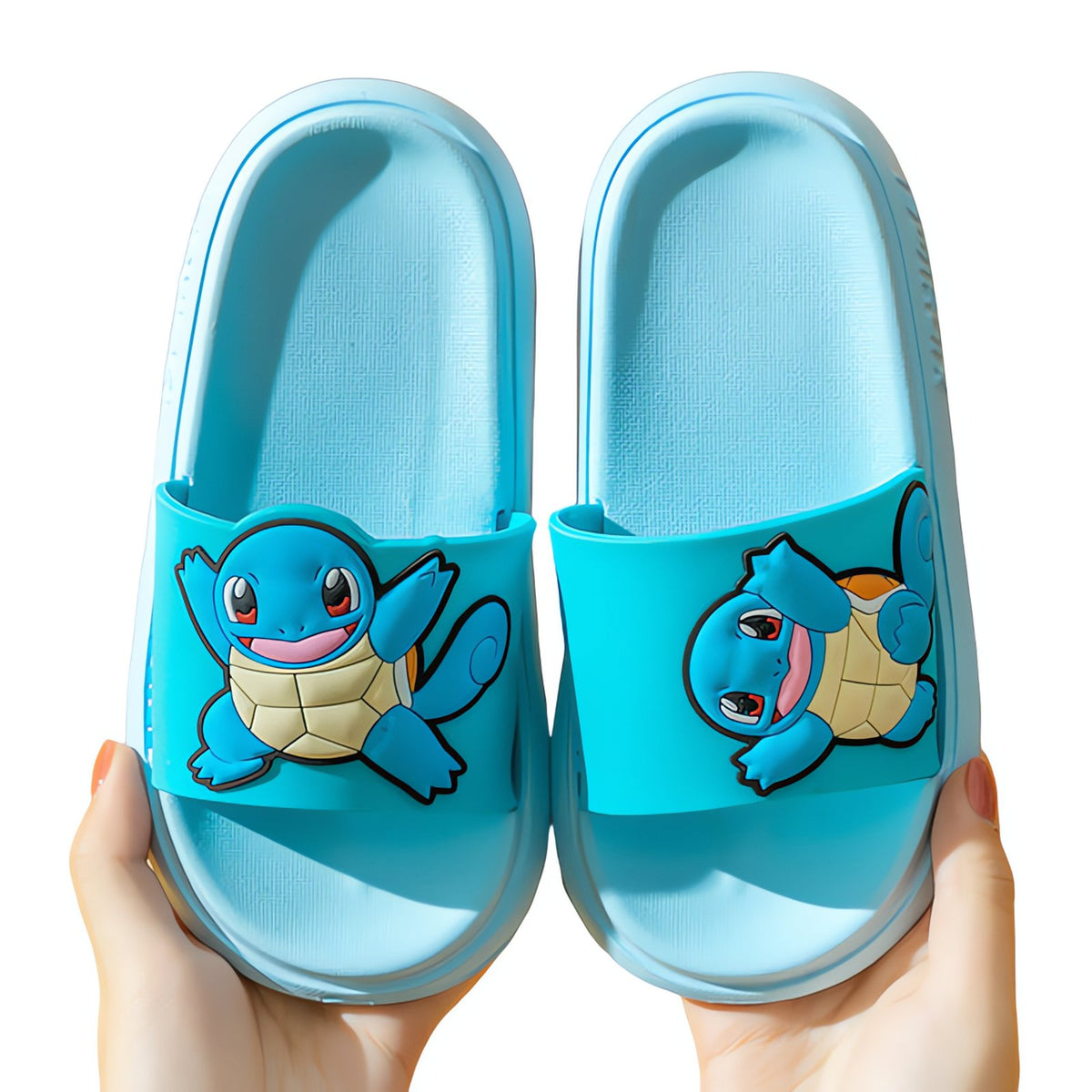 Pokémon kids' slippers with Pikachu on top – Squirtle