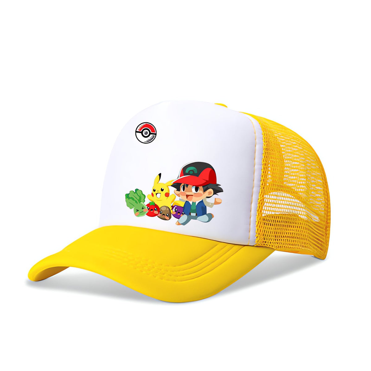 Pokémon kids' trucker cap with Pikachu print – 15