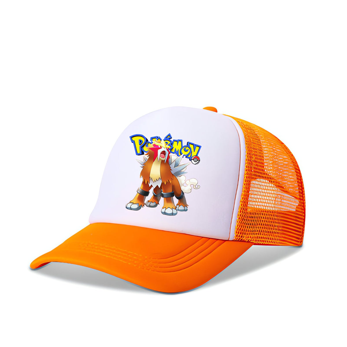 Pokémon kids' trucker cap with Pikachu print – Entei Cap