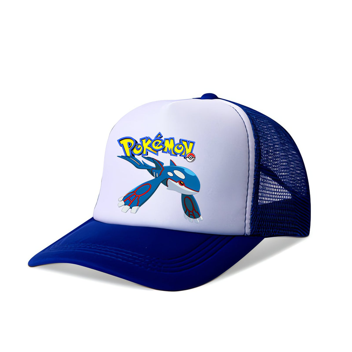 Pokémon kids' trucker cap with Pikachu print – Kyogre Cap (Blue)