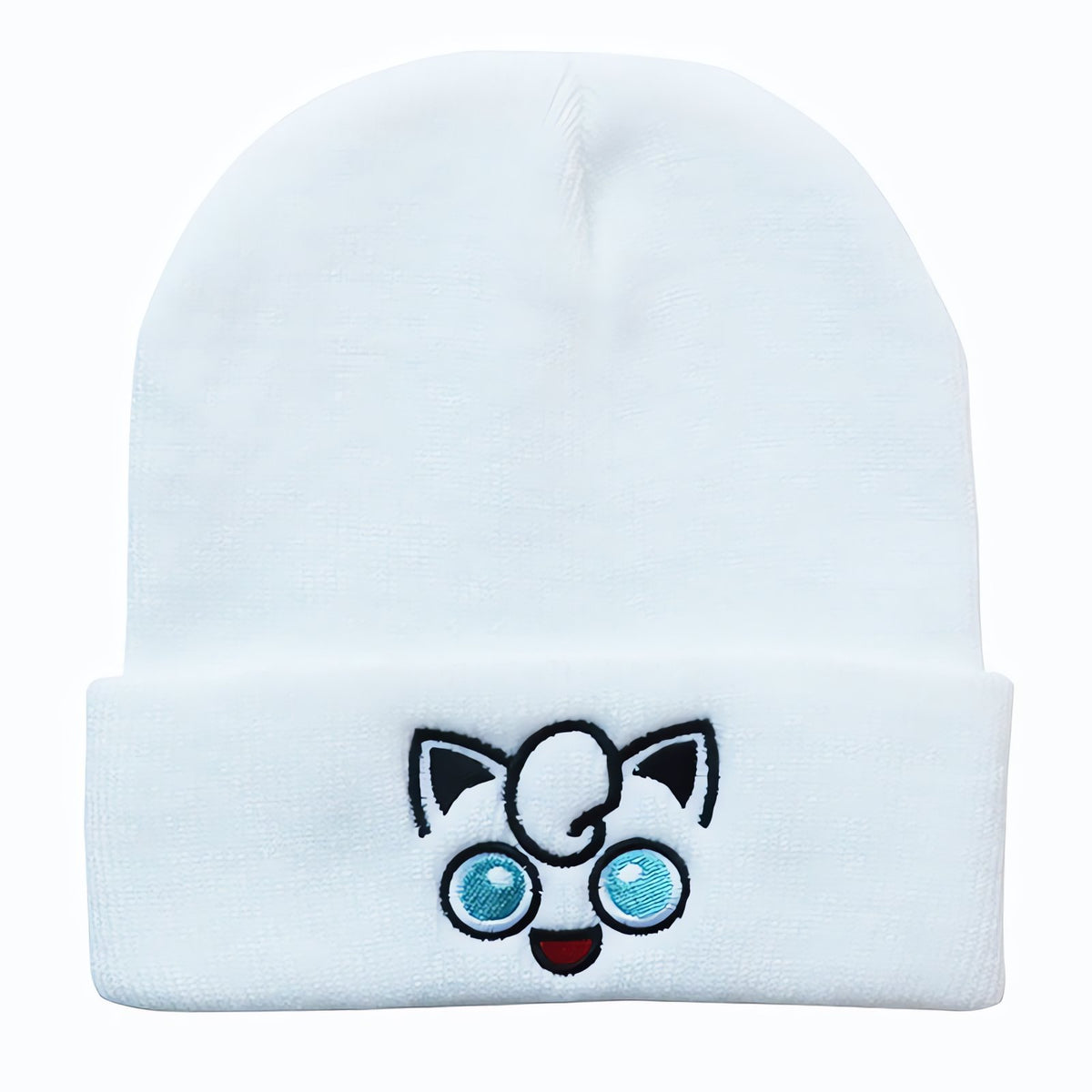 Pokémon knitted beanie with patch – Jigglypuff 2