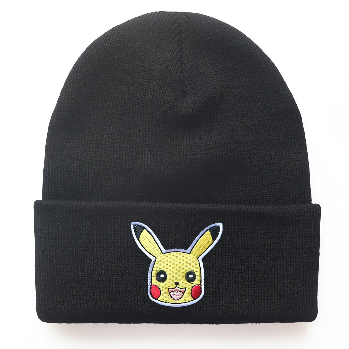 Pokémon knitted beanie with patch – Pikachu 24