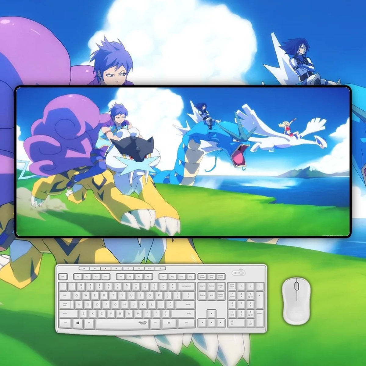 Large Pokémon gaming mouse pad – z6